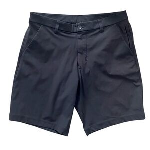 Lululemon Athletica Men's Black Commission 9” Shorts